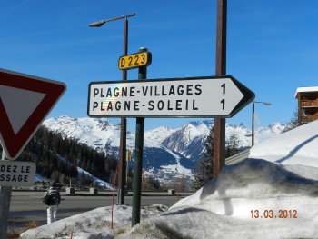 acces Plagne Centre Plagne Village et Plagne Beau Soleil
